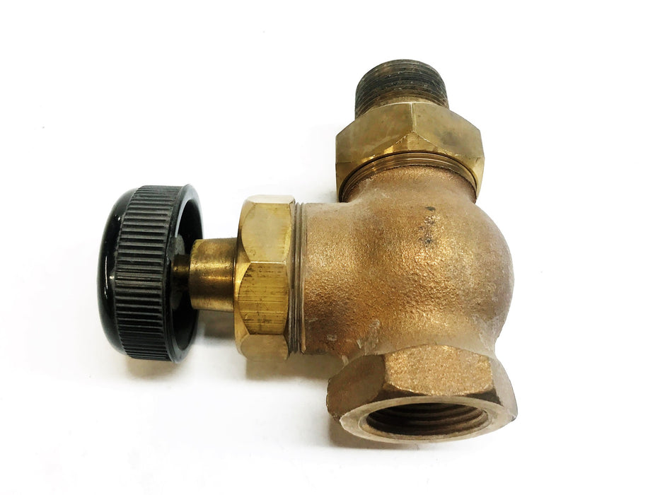 Trane 1" Brass Hermetic 125 PSI Steam Valve NOS