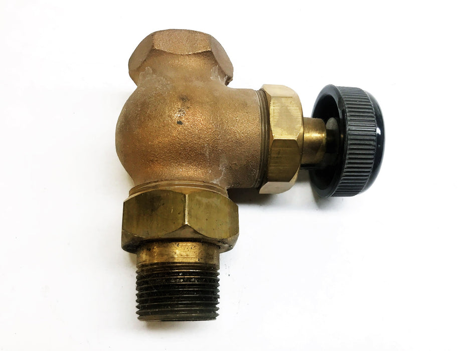 Trane 1" Brass Hermetic 125 PSI Steam Valve NOS