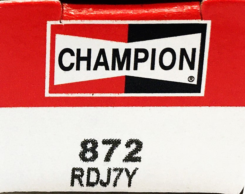 Champion Copper Plus Spark Plug 872 (RDJ7Y) [Lot of 3] NOS