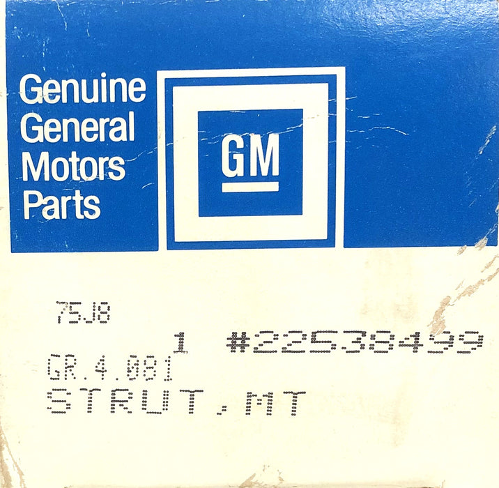 General Motors Torque Strut Mount 22538499 NOS