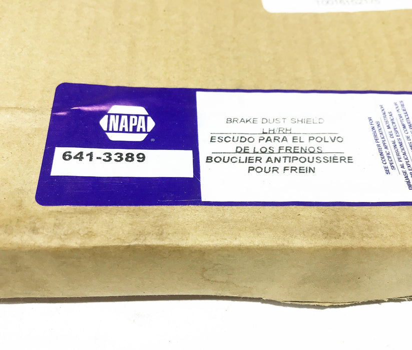 Napa Brake Dust Shield 641-3389 NOS