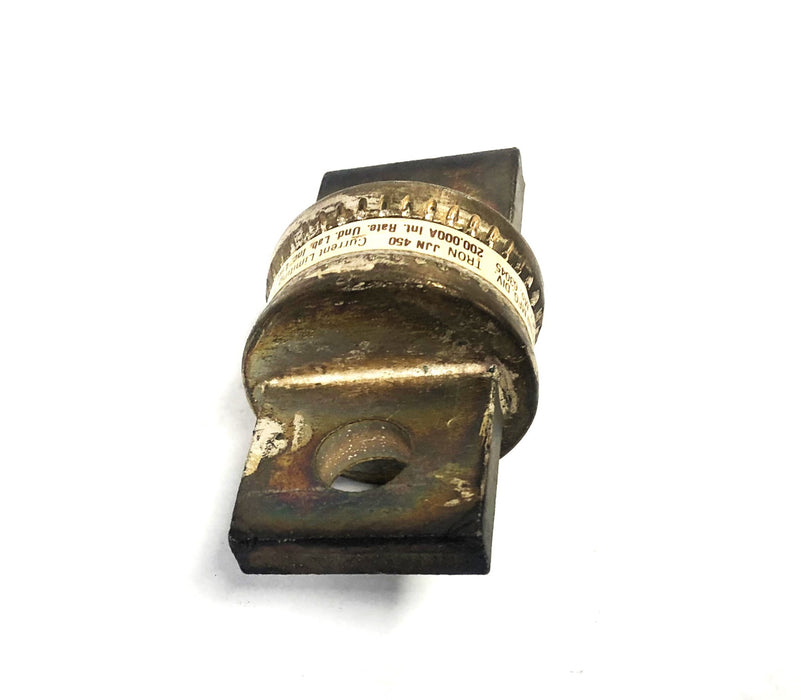 Bussmann Tron 250VAC 200,00 INT Rate Class T Current Limiting Fuse JJN450 NOS