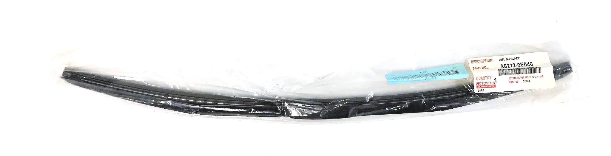 TOYOTA GENUINE 397L DR WIPER BLADE 58222-0E040 NOS