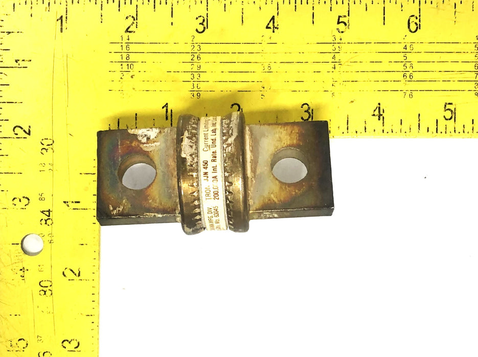 Bussmann Tron 250VAC 200,00 INT Rate Class T Current Limiting Fuse JJN450 NOS