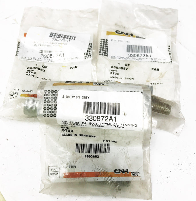 Stud fits Case New Holland CNH 8603652 [Lot of 3] NOS