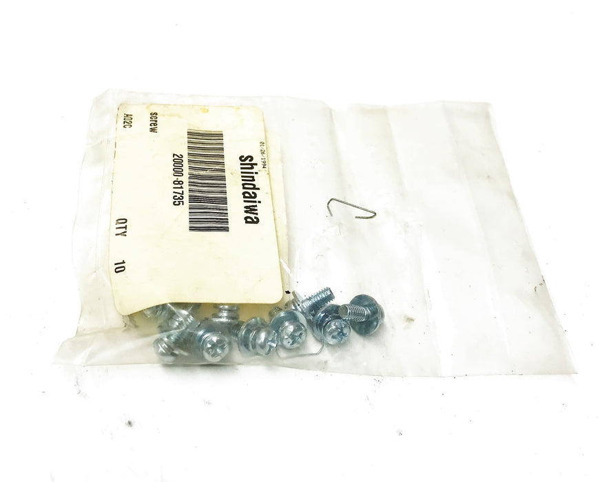 Shindaiwa Screw 20000-81735 [Lot of 10] NOS