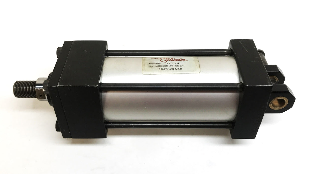 Milwaukee Cylinder Hydraulic Cylinder 6121-61-24 NOS