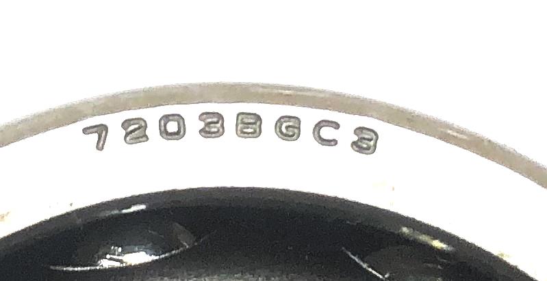 Koyo Single Row Ball Bearing 7203BGC3 NOS
