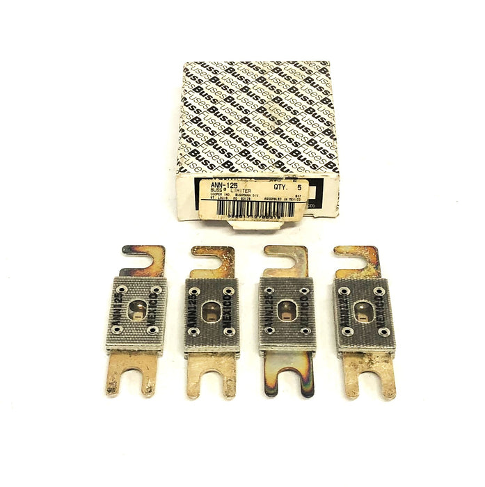 Bussmann Limiter Fuse ANN-125 [Lot of 4] NOS