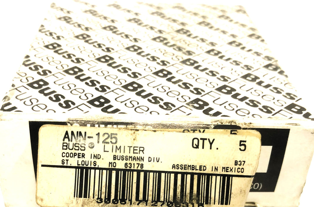 Bussmann Limiter Fuse ANN-125 [Lot of 4] NOS