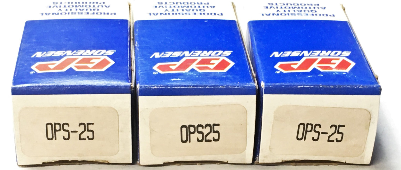 GP Sorensen Oil Pressure Sender Switch OPS-25 [Lot of 3] NOS