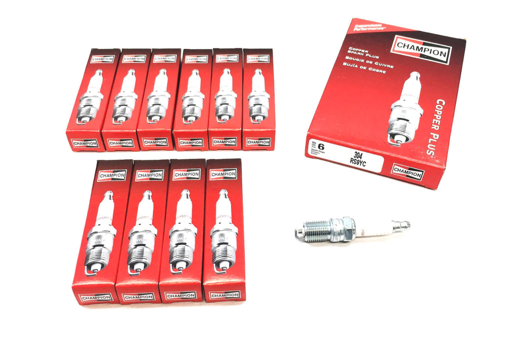Champion Copper Plus Spark Plug 304 (RS9YC) [Lot of 10] NOS