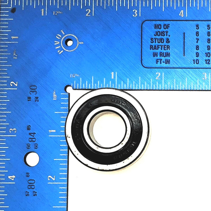 GBC Rubber Sealed Ball Bearing 1635RS [Lot of 5] NOS