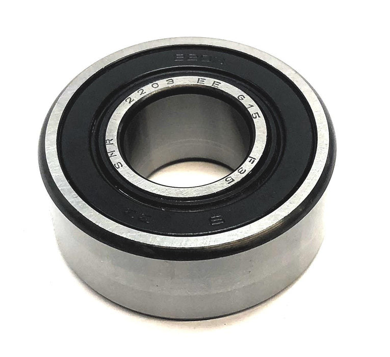 SNR Double Row Rubber Sealed Ball Bearing 2203-EE-G15 NOS