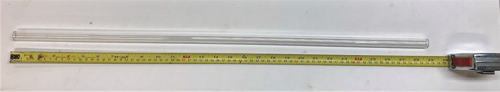 Unbranded 28-5/8" x 5/8" High Pressure Gauge Glass NOS