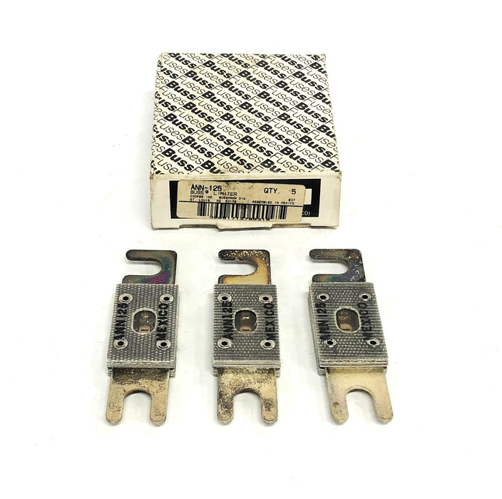 Bussmann Limiter Fuse ANN-125 [Lot of 3] NOS