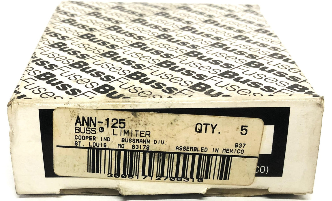Bussmann Limiter Fuse ANN-125 [Lot of 3] NOS