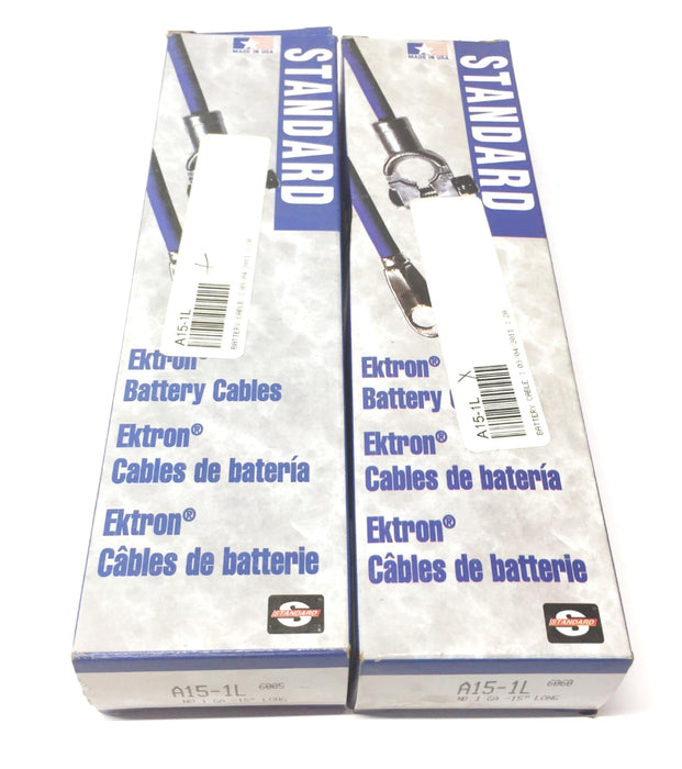 Standard Motor Products Ignition Battery Cables A15-1L [Lot of 2] NOS