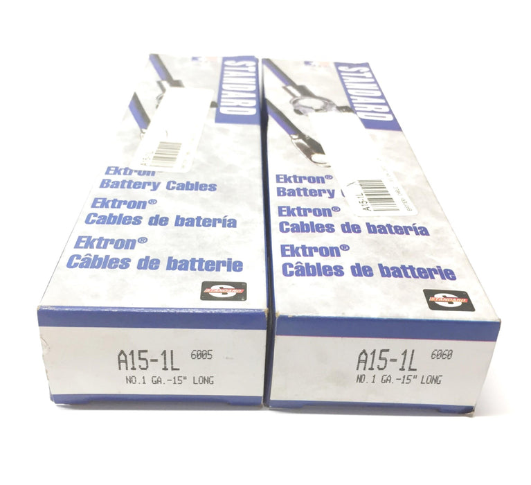 Standard Motor Products Ignition Battery Cables A15-1L [Lot of 2] NOS
