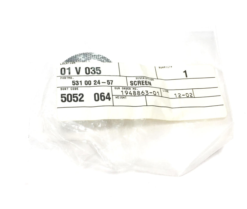 Husqvarna Replacement Screen 531-00-24-57 [Lot of 5] NOS