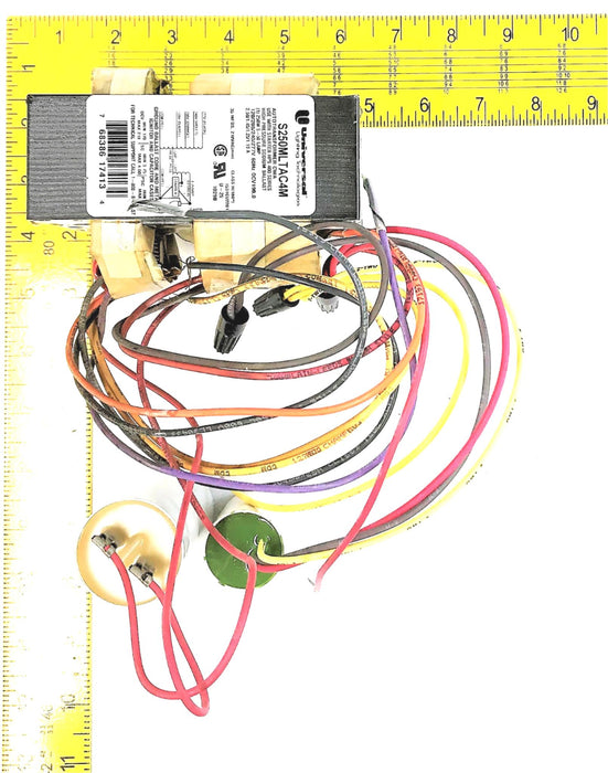UNIVERSAL LIGHTING HIGH PRESSURE SODIUM MAGNETIC BALLAST S250MLTAC4M-500K NOS