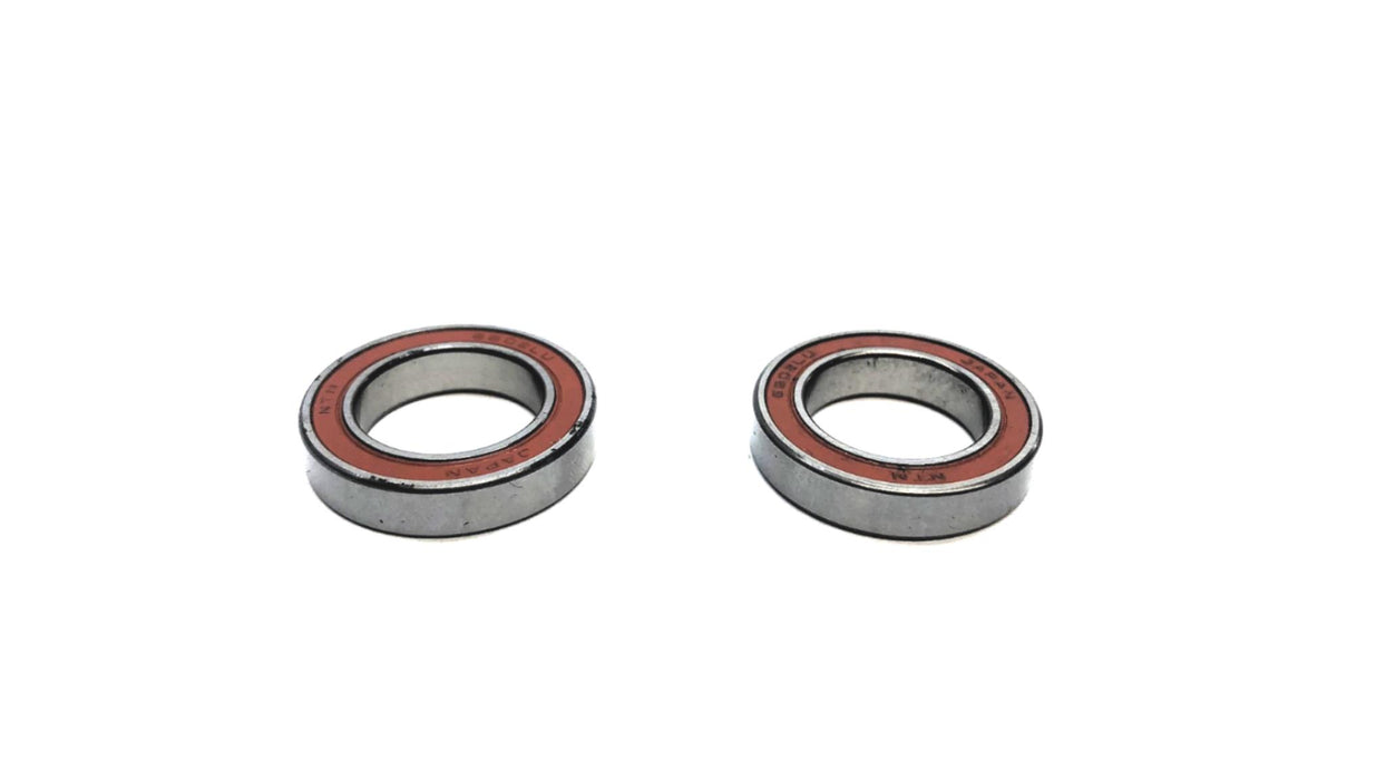 NTN Rubber Sealed Ball Bearing 6802LU [Lot of 2] NOS