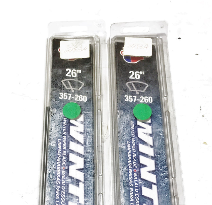 Carquest "Winter" 26" Wiper Blade 357-260 [Lot of 2] NOS