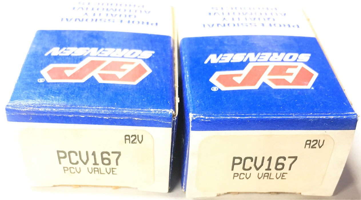 GP Sorensen PCV Valve PCV167 [Lot of 2] NOS