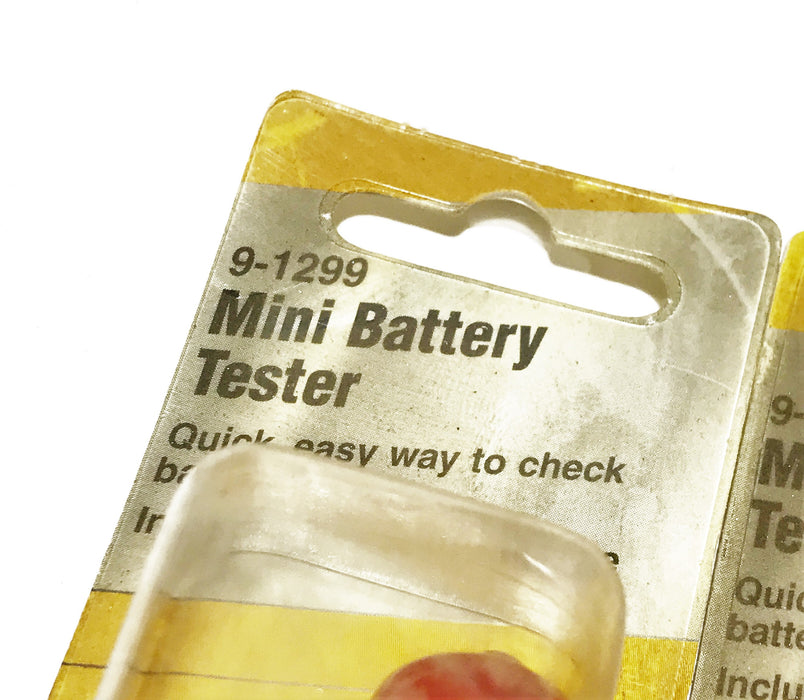 Champ Mini Battery Tester 9-1299 [Lot of 4] NOS