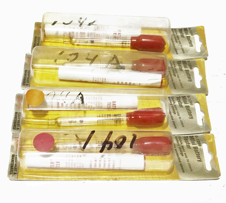 Champ Mini Battery Tester 9-1299 [Lot of 4] NOS