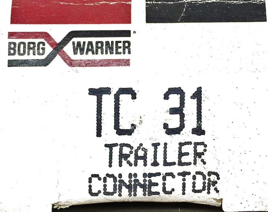 Borg/Warner Trailer Connector TC31 NOS