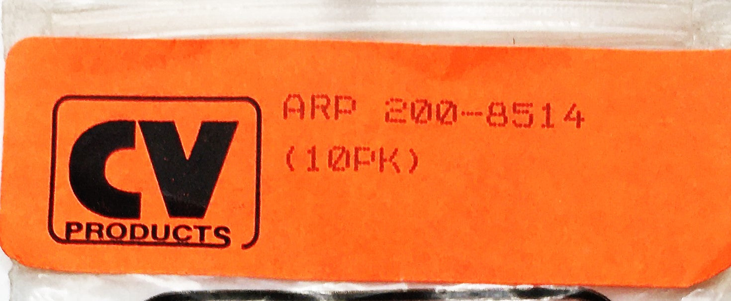 ARP 10 Pack 1/2 Inch ID 7/8 Inch OD Flat Washer 200-8514 NOS