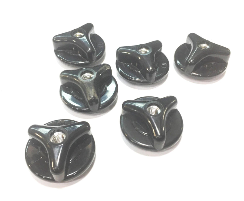 Sunbelt Black Left Swift Load Manual Trimmer Head Knob B1WE303 [Lot of 6] NOS