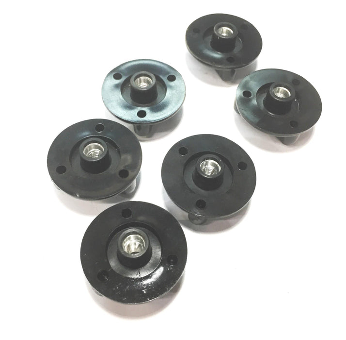 Sunbelt Black Left Swift Load Manual Trimmer Head Knob B1WE303 [Lot of 6] NOS