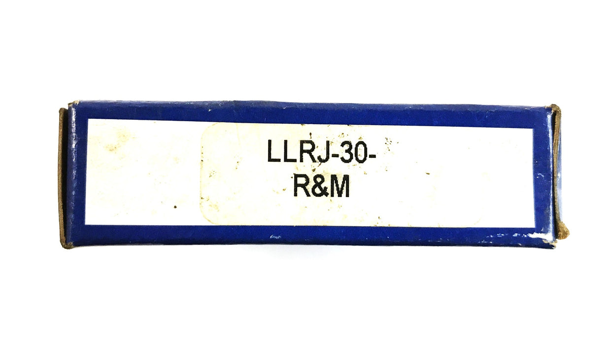 R&M New Cylindrical Roller Bearing LLR-J-30 NOS
