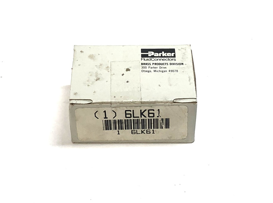 Parker Compact Male Elbow Swivel Prestolok (Box of 10) 6LK61 [Lot of 2] NOS
