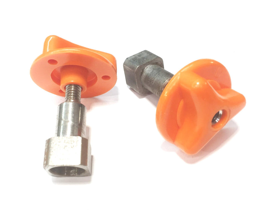 Sunbelt Orange Left Swift Load Manual Trimmer Head Knob B1WE303 [Lot of 2] NOS