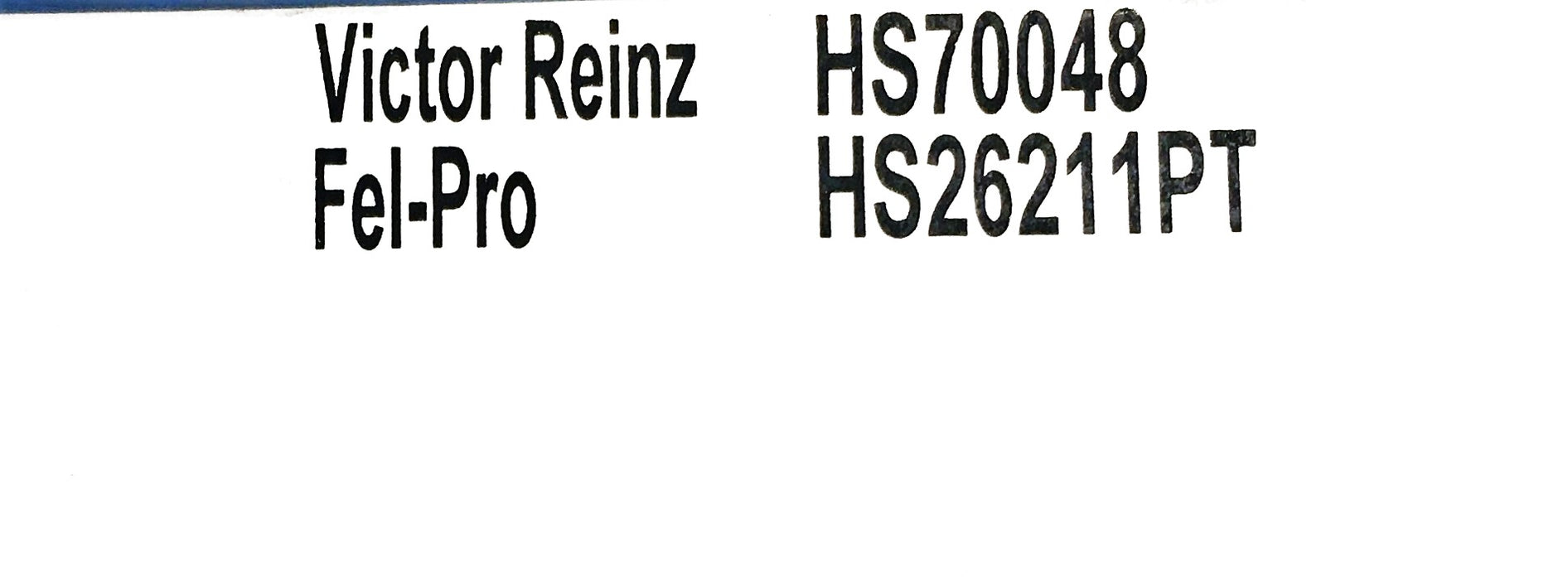 Victor Reinz Head Gasket Set 02-10620-01 (HS70048) NOS