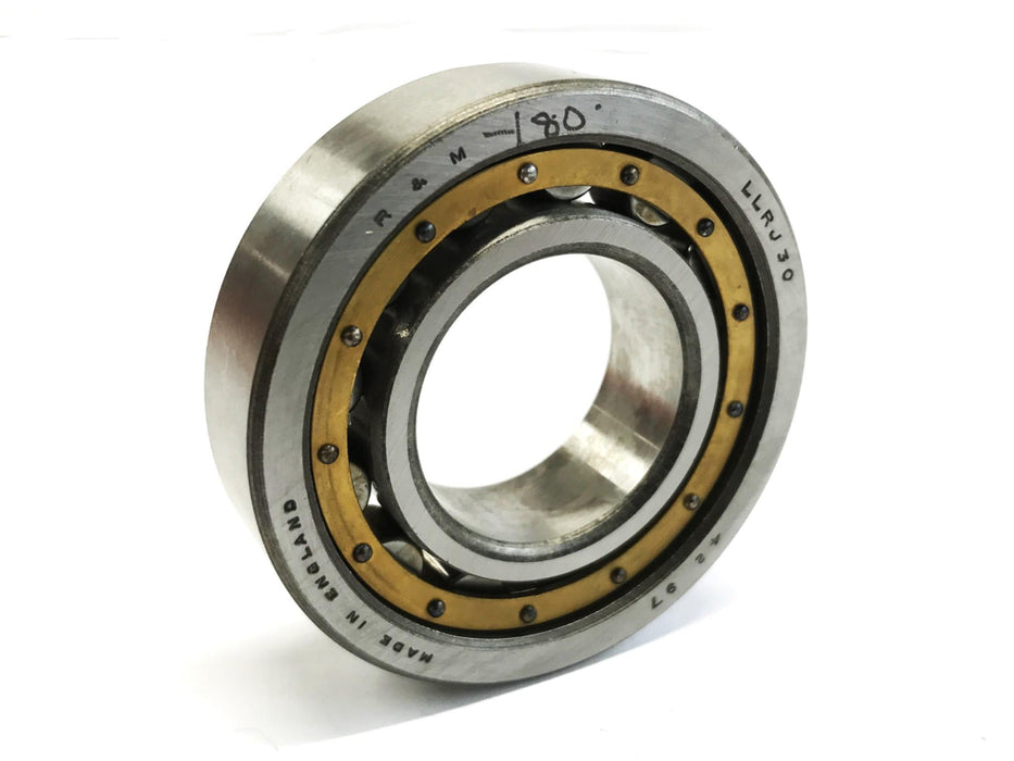 R&M New Cylindrical Roller Bearing LLR-J-30 NOS