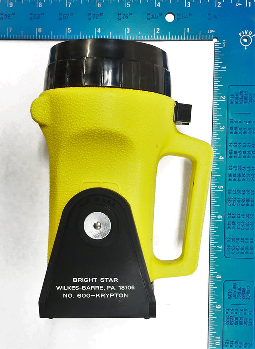 Bright Star Ind. Brightstar Flashlight w/Krypton Bulb 600-Krypton [Lot of 2] NOS