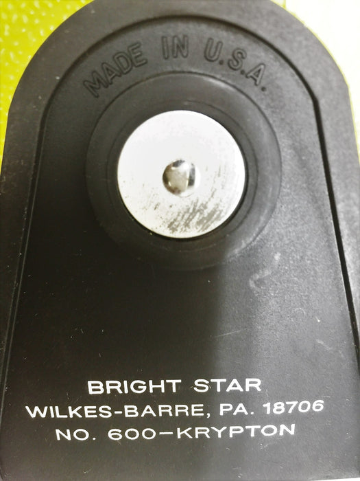 Bright Star Ind. Brightstar Flashlight w/Krypton Bulb 600-Krypton NOS