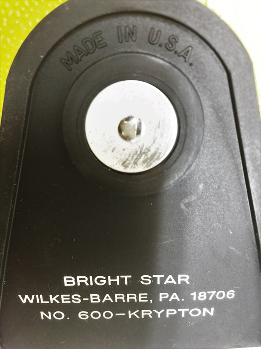 Bright Star Ind. Brightstar Flashlight w/Krypton Bulb 600-Krypton [Lot of 2] NOS