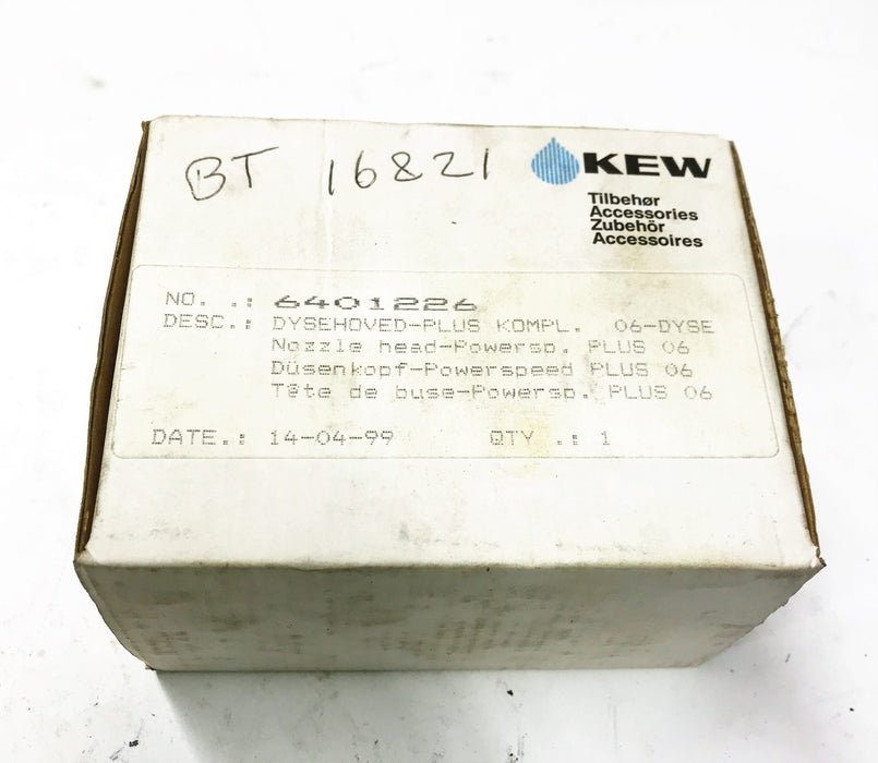 KEW "Power Plus" Nozzle Head 6401226 NOS