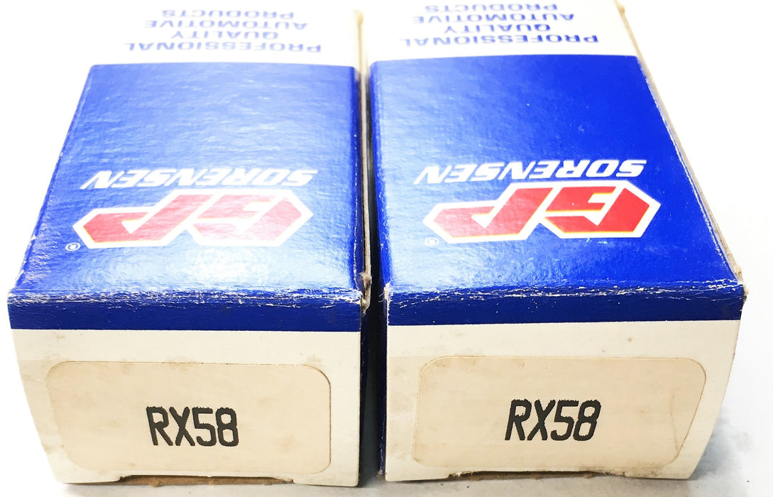 GP Sorensen Alternator Brush Set RX58 [Lot of 2] NOS