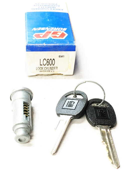 GP Sorensen Lock Cylinder With Keys LC600 NOS