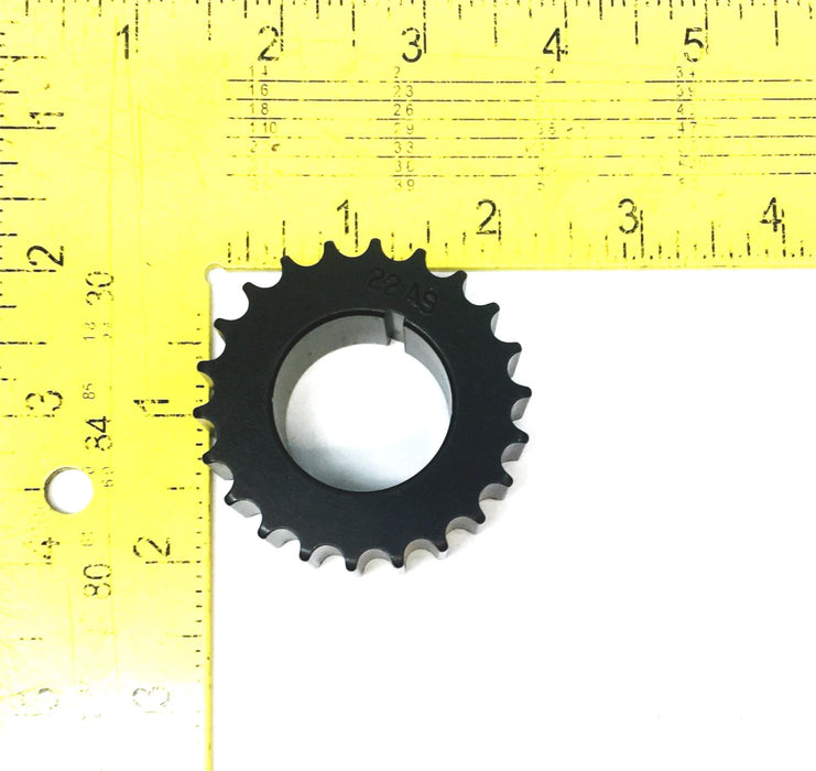 Unbranded 22 Tooth 1-1/8 Inch ID Timing Sprocket Gear 22AS NOS
