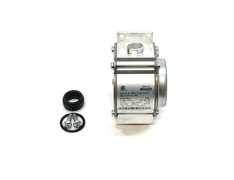 Lochinvar / Ebmpapst Gas Valve Assembly With Gasket VAL30058 (VAL20100) NOS