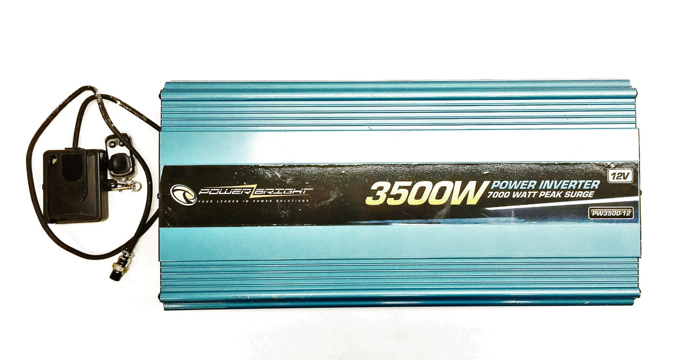 Power Bright Modified Sine Wave Inverter PW3500-12 USED