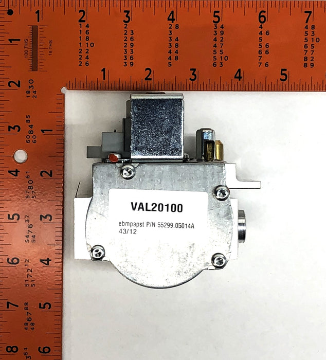 Lochinvar / Ebmpapst Gas Valve Assembly With Gasket VAL30058 (VAL20100) NOS