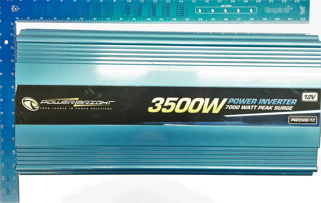 Power Bright Modified Sine Wave Inverter PW3500-12 USED